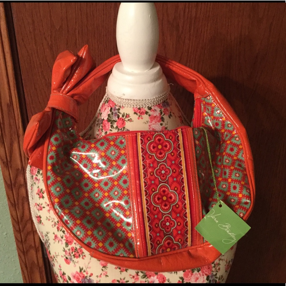 Vera Bradley Frill Purse in Paprika